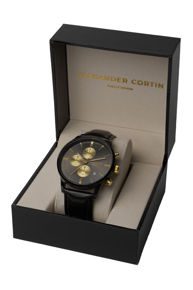"Gilbert" - Leer in luxe geschenkdoos | Alexander Cortin